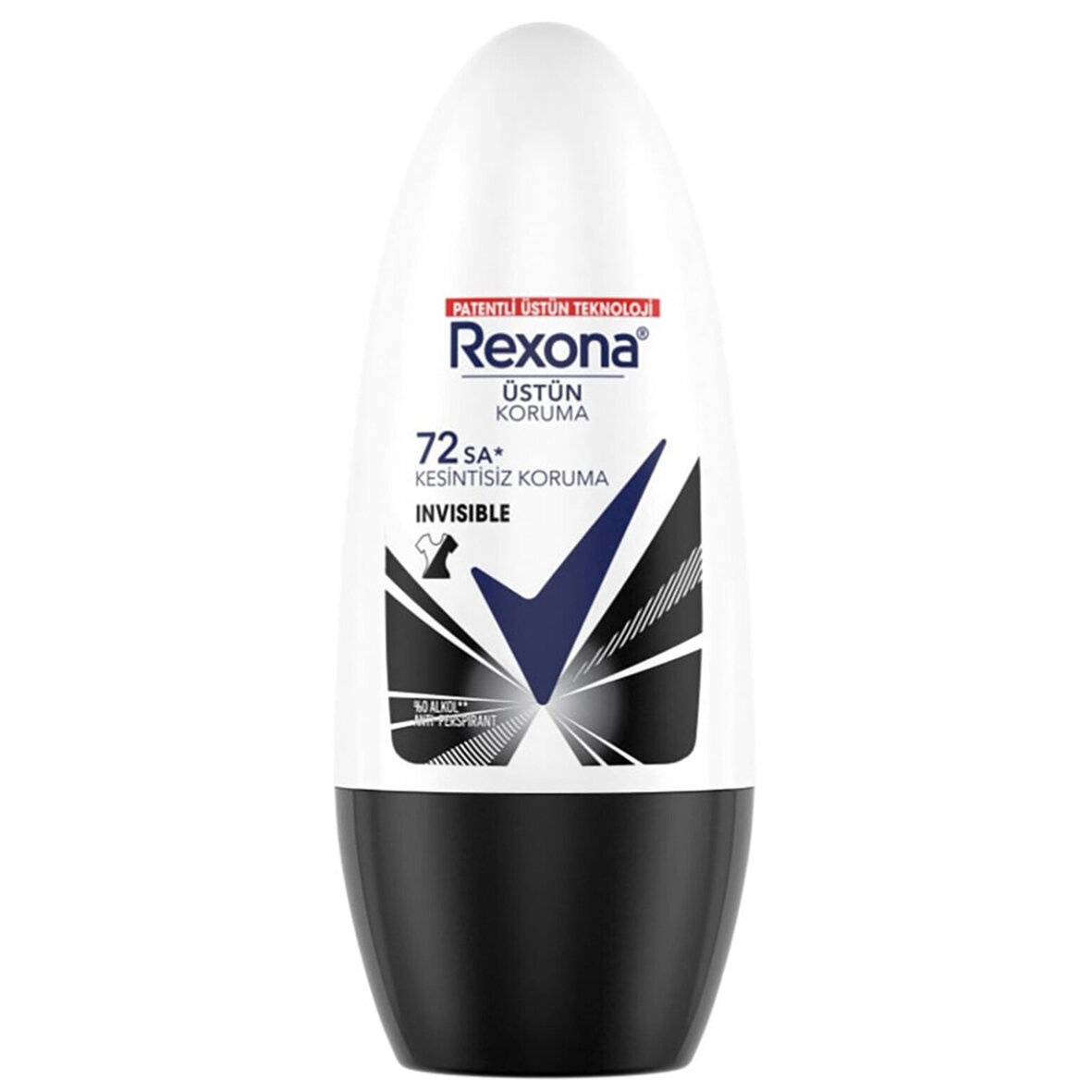 Rexona Invısıble Black + Whıte 72Sa Roll On 50 Ml