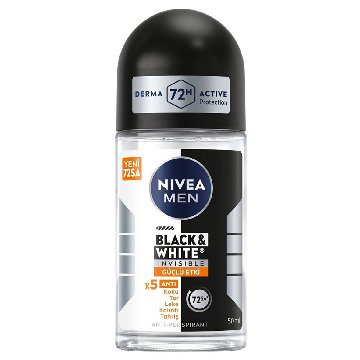 Nıvea Black&Whıte Ultımate Impact Erk.Roll-On 50Ml