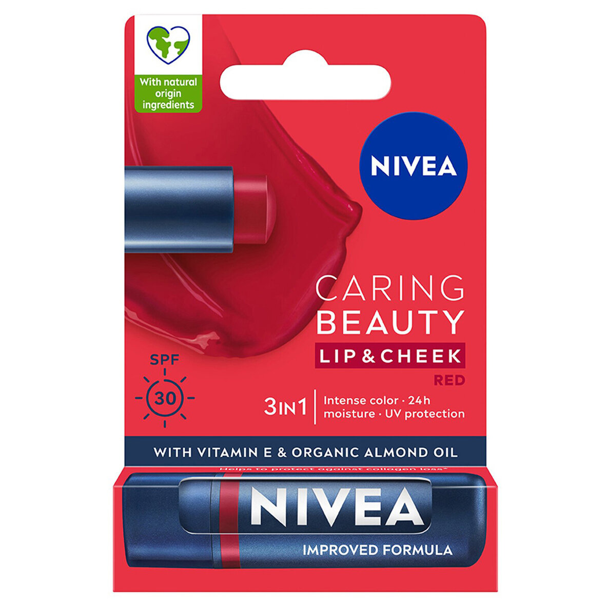Nıvea Lıp Care Carıng Beauty Red 5Ml
