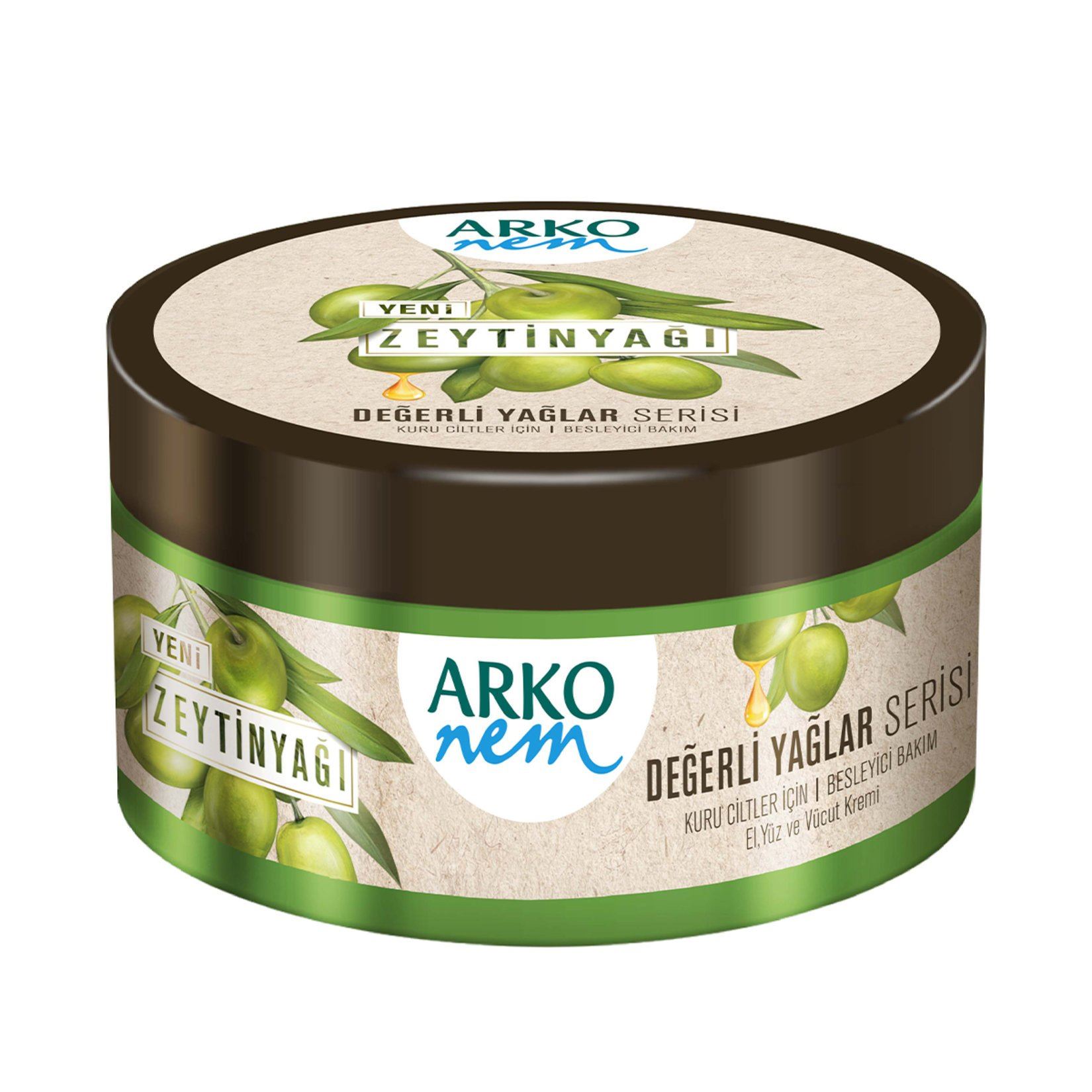 Arko Nem Krem Değerlı Yağlar Zeytınyağlı 250Ml