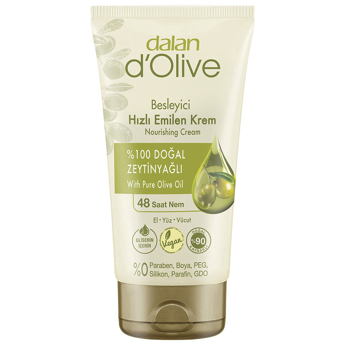 Dalan D'olıve Hızlı Emilen Besleyici Krem 60 Ml