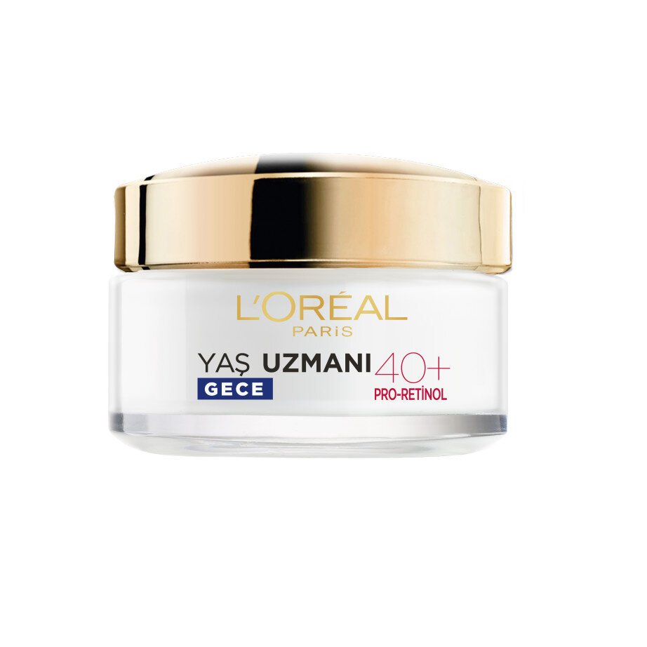 Loreal Paris Yaş Uzmanı 40+ Gece Kremi 50Ml