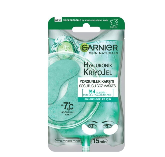 Garnıer Hyaluronik Krıyojel Soğutucu Göz Maskes.5G