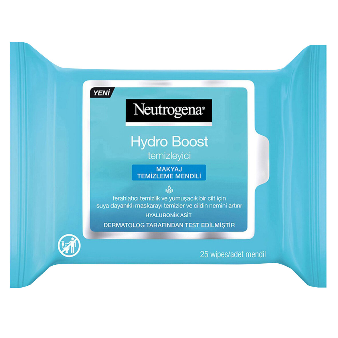 Neutrogena Hydro Boost Makyaj Temizle.Mendili 25Li