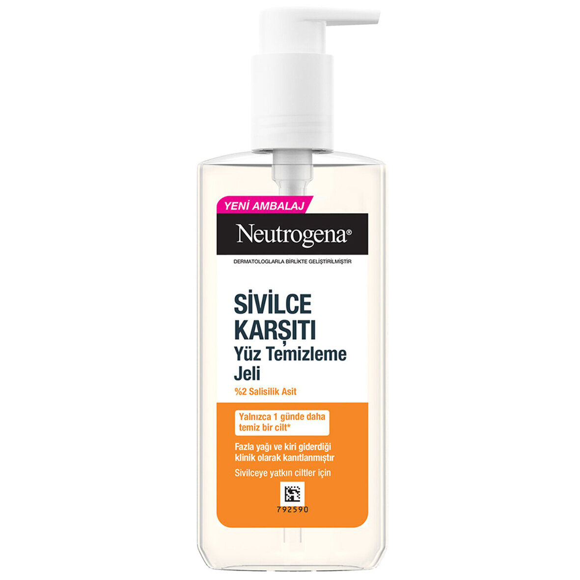 Neutrogena Sivilce Karş.Yüz Temizleme Jeli 200 Ml