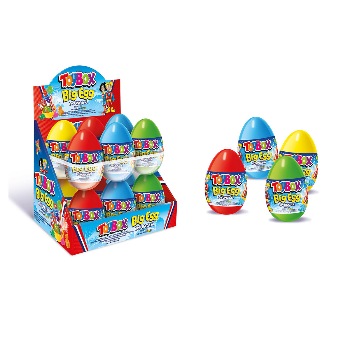 Toybox Bıg Egg Sürpriz Oyuncaklı Yumurta