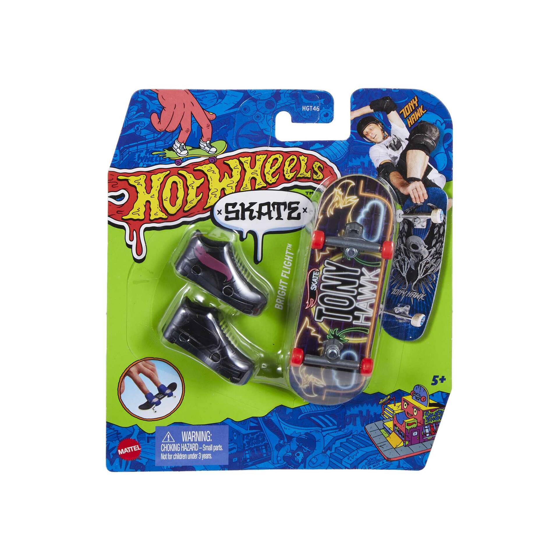 Hot Wheels Skate Parmak Kaykay Ve Ayakkabı Paket