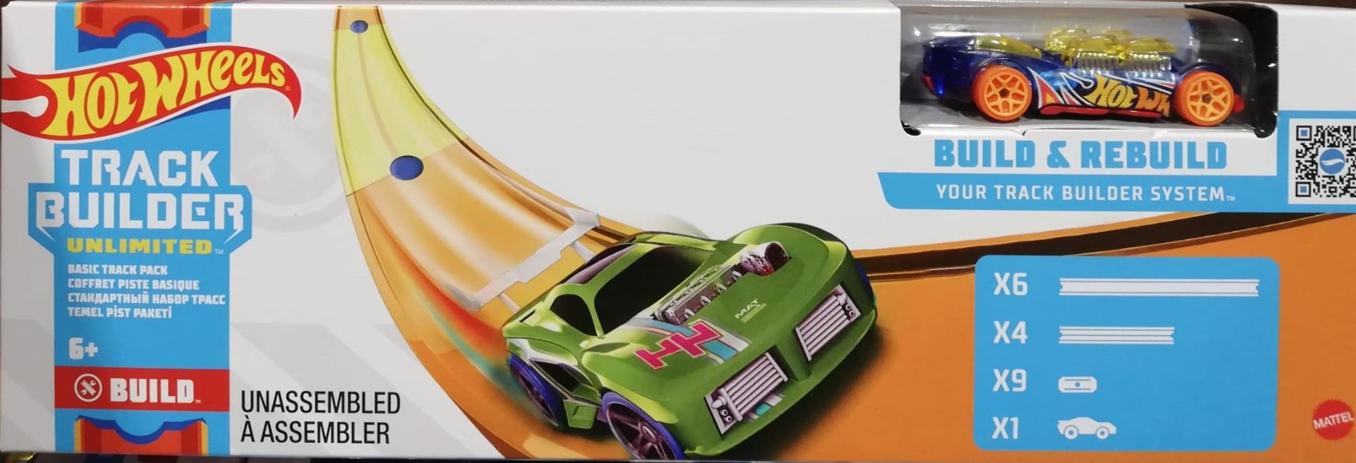 Hot Wheels Track Buılder Temel Pist Seti