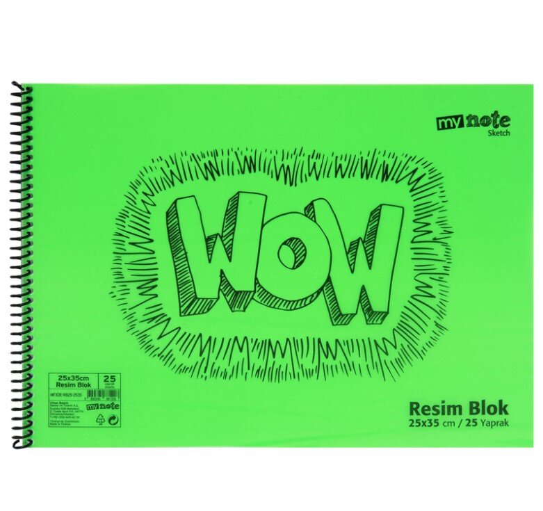 Mynote Flex Pp Resim Blok 25*35 Cm 25 Yp