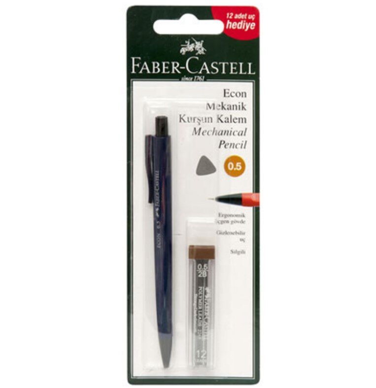 Faber Castell Econ 1350 0.5 Mm Versatıl + Mın Hed.