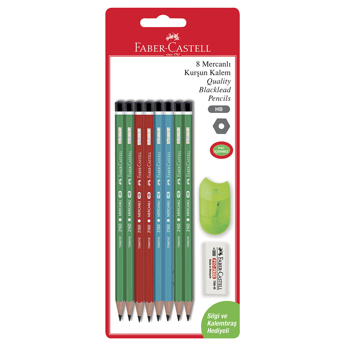 Faber Castell Mercanlı 8 Li Set