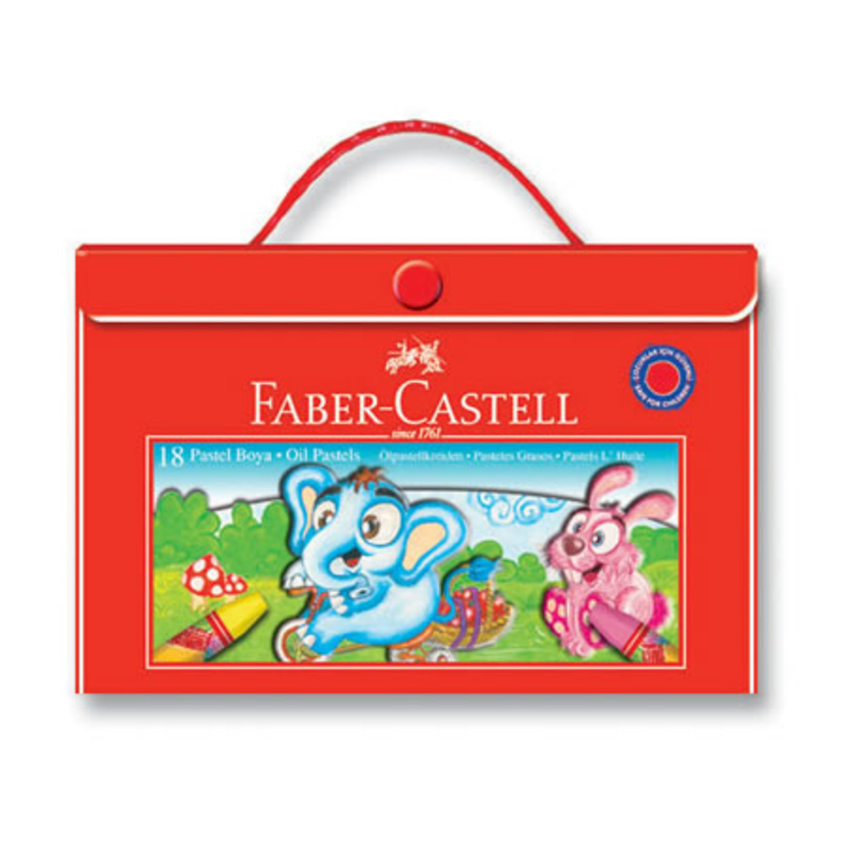 Faber Castell Redlıne 18 Renk Çantalı Pastel Boya