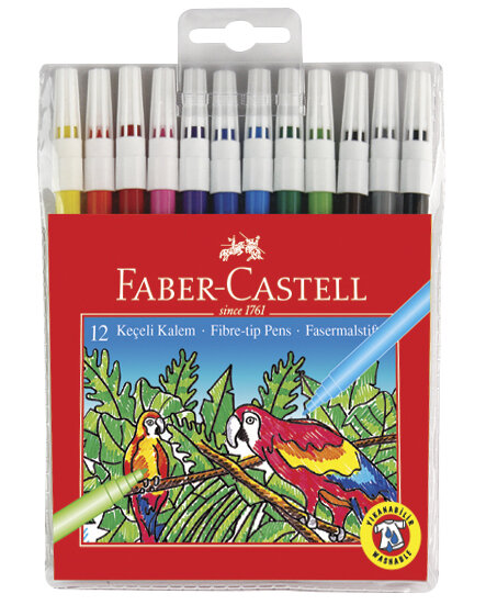 Faber Castell Redline 12Li Keçeli Kalem