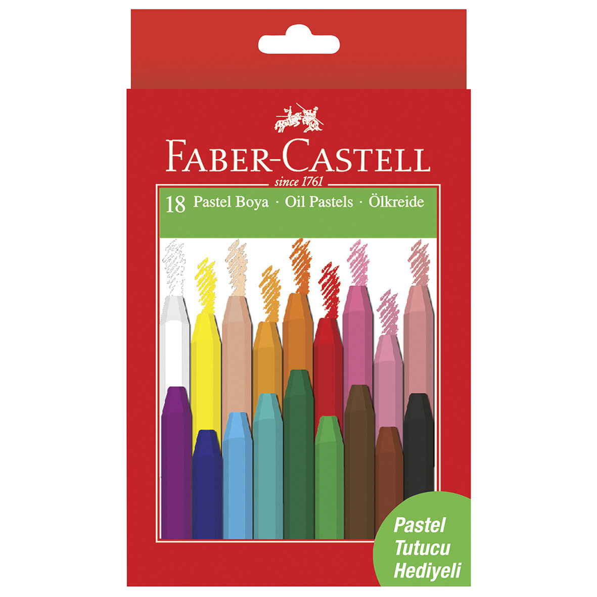 Faber Castell Pastel Boya 12'Li Set Hediyeli