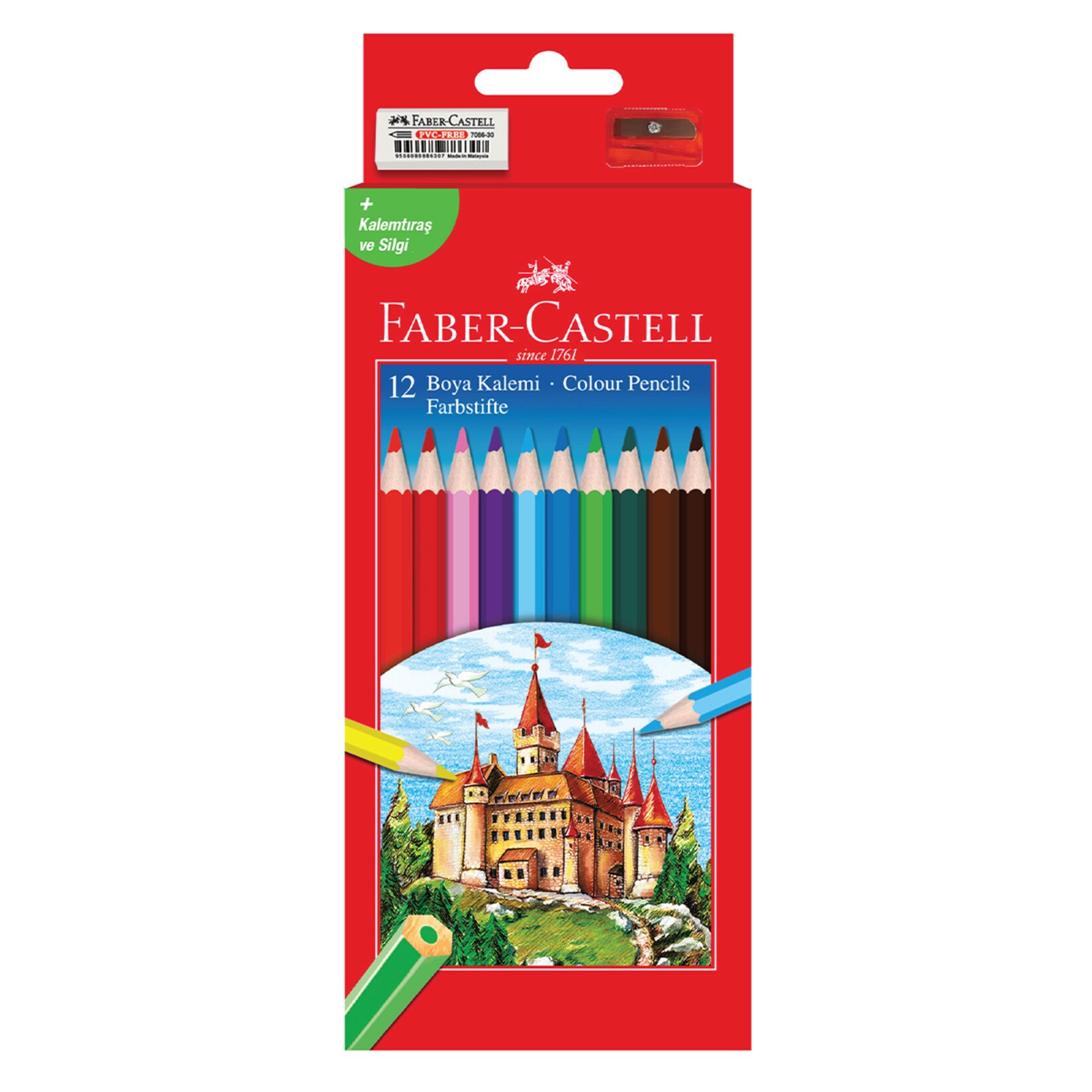 Faber-Castell Kuruboya 12Li Set