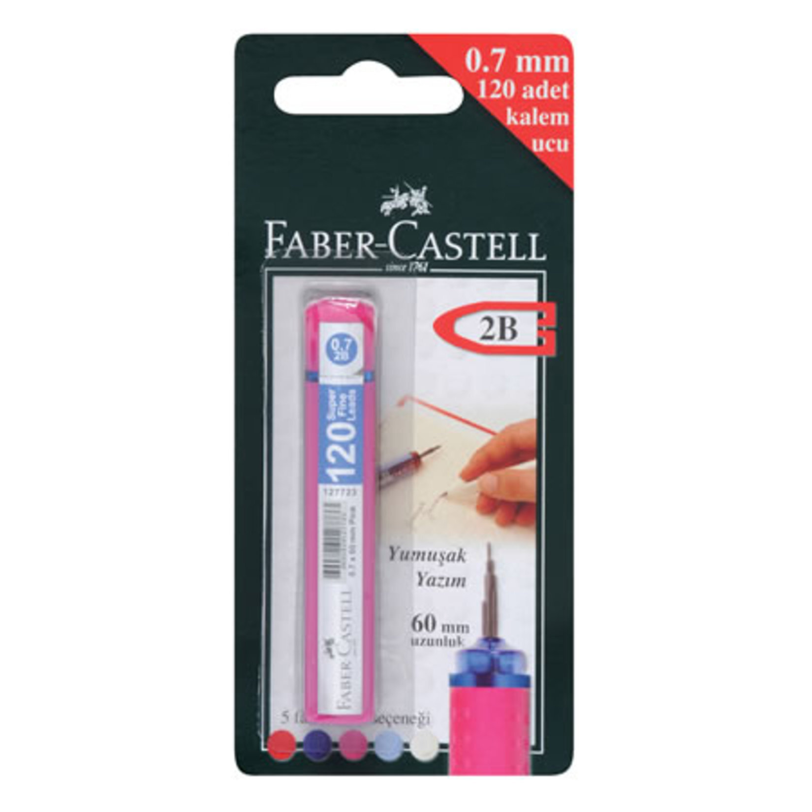 Faber-Castell Grıp 0.7 Kalem Ucu 120 Li
