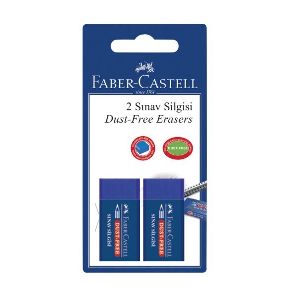 Faber Castell Sınav Silgisi 2'Li
