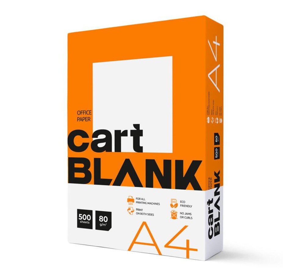 Cart Blank A4 Fotokopi Kağıdı 80 G 500 Lü