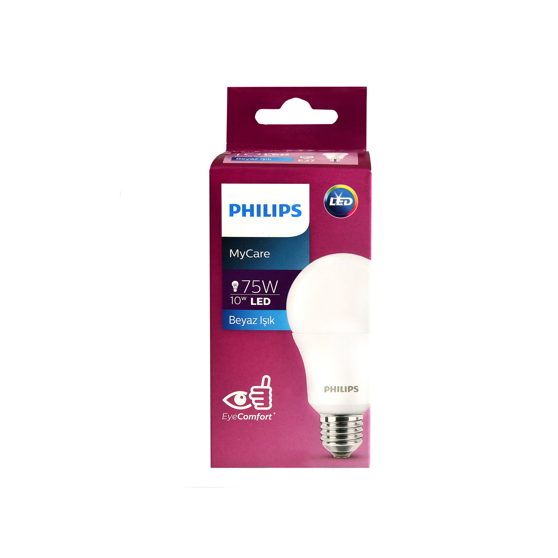 Phılıps Ledbulb 10-75W E27 6500K Beyaz Işık