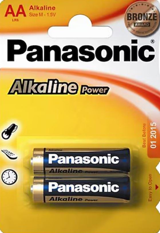 Panasonic Alkalin Power Kalem Pil 2'Li Aa
