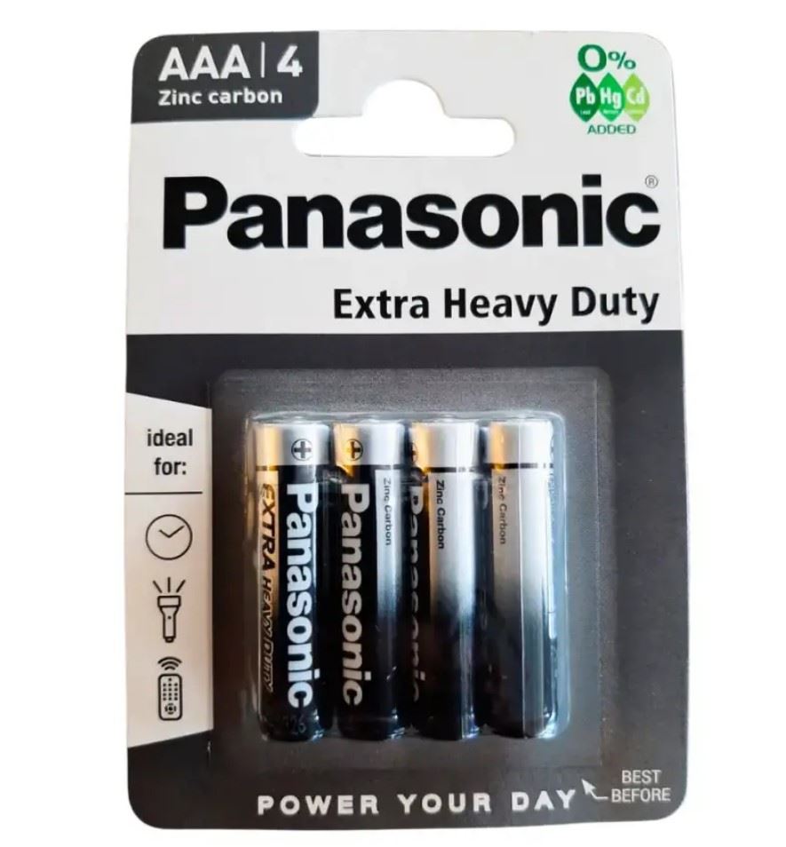 Panasonıc Manganez İnce Kalem Pil 4 Lü Aaa