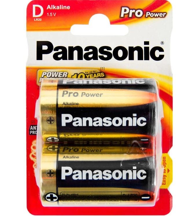 Panasonic Alkalin Büyük Boy Pil 2 Li