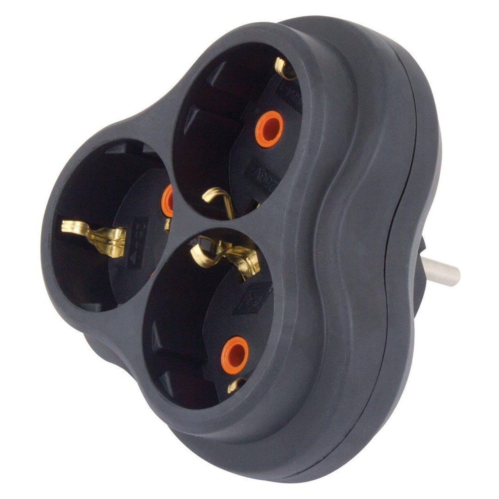 Nilson 3 Lü Topraklı Golyat Siyah (Quatro )