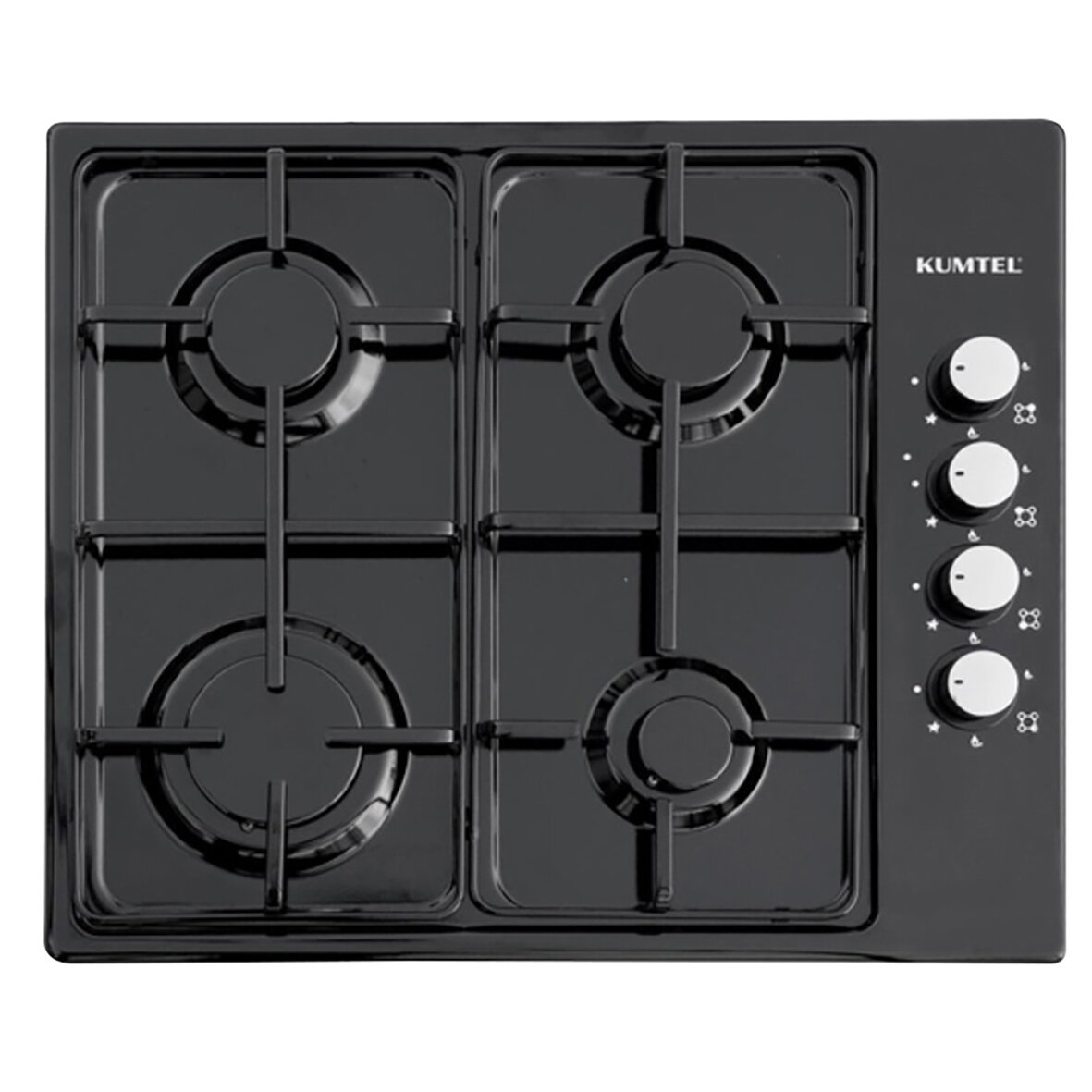 Kumtel Ko-420 F Emaye Sıyah Set Üstü Ocak A&B