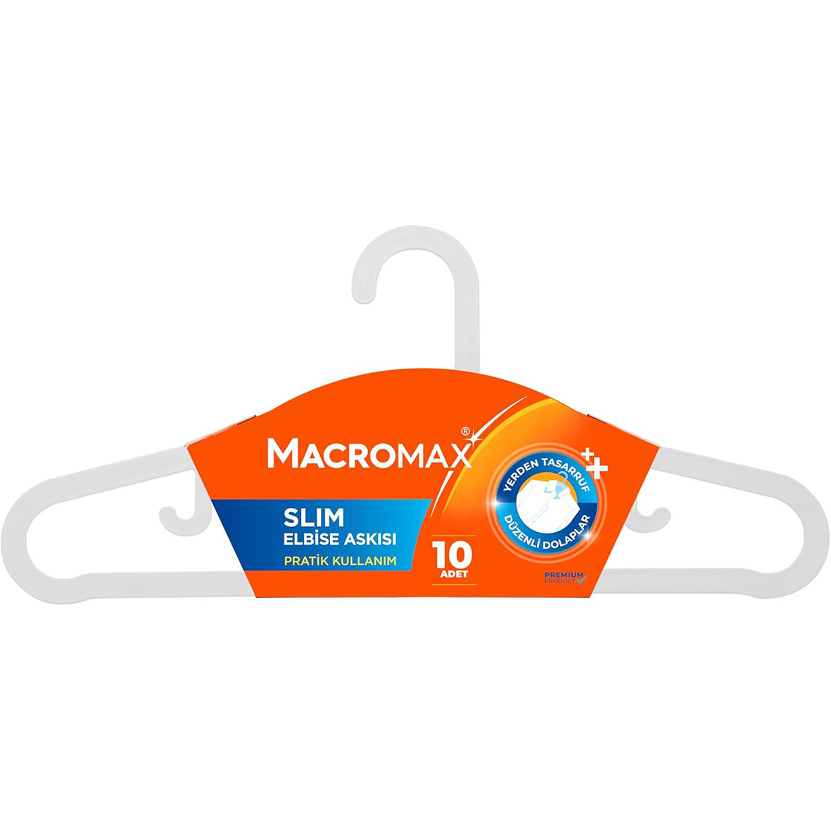 Macromax Slım Askı 10Lu Paket