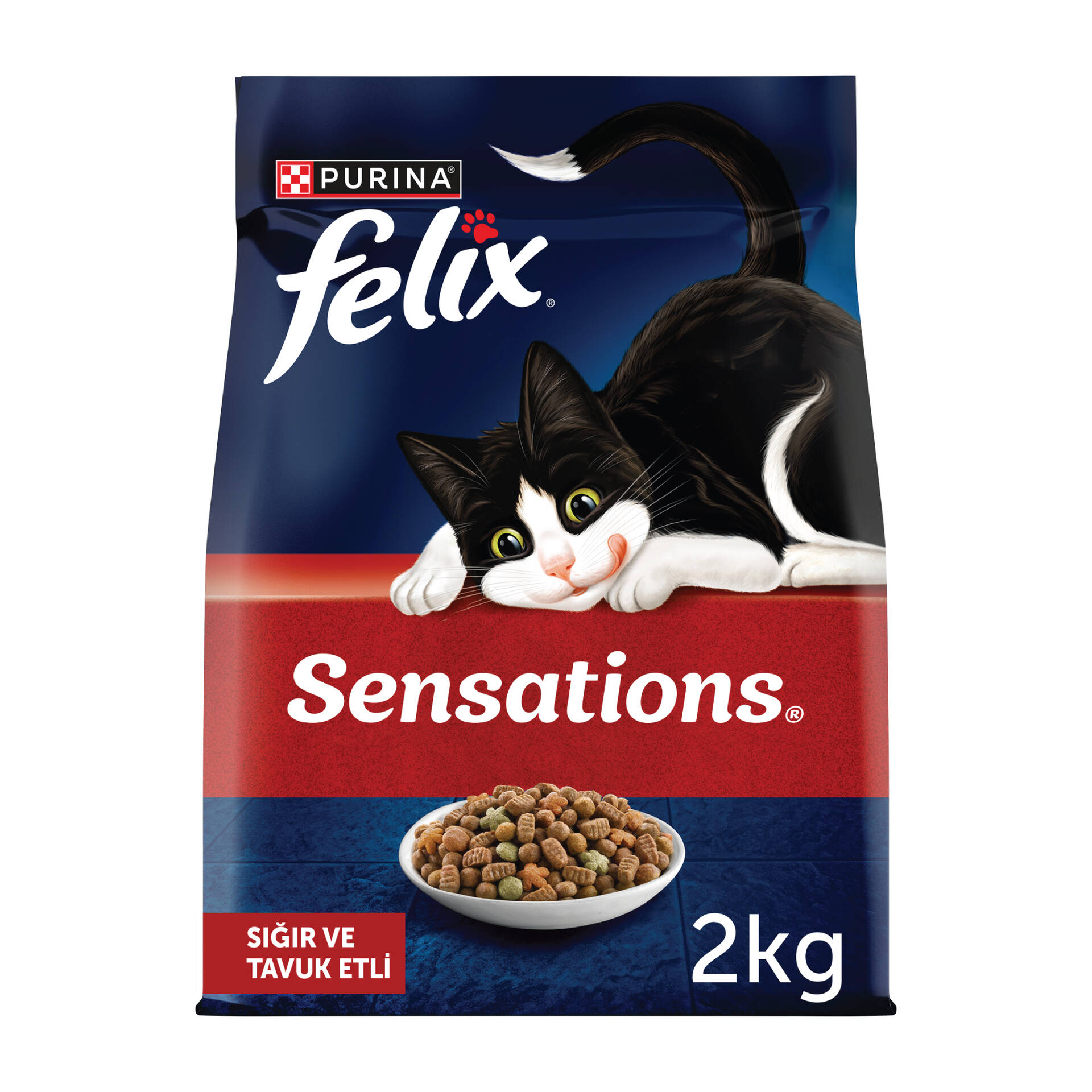 Felıx Sığır Ve Tavuk Etli Kedi Maması 2Kg