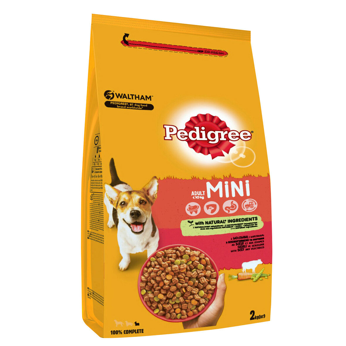 Pedıgree Biftek&Sebze Kuru Küçük Cins Köpek 2 Kg