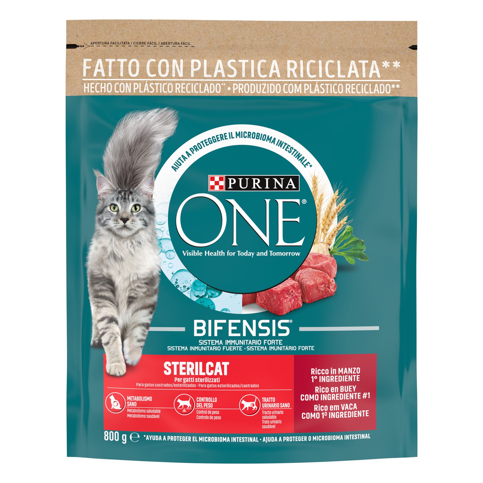 Purına One Sterıl Kedi Sığır Etli 800 G