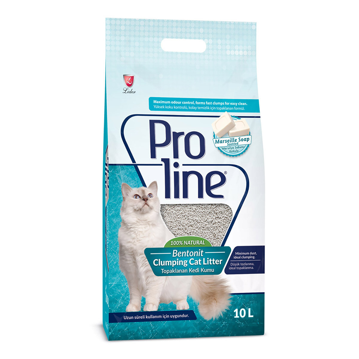 Prolıne Bentonit Marsilya Sabunlu Kedi Kumu 10 L