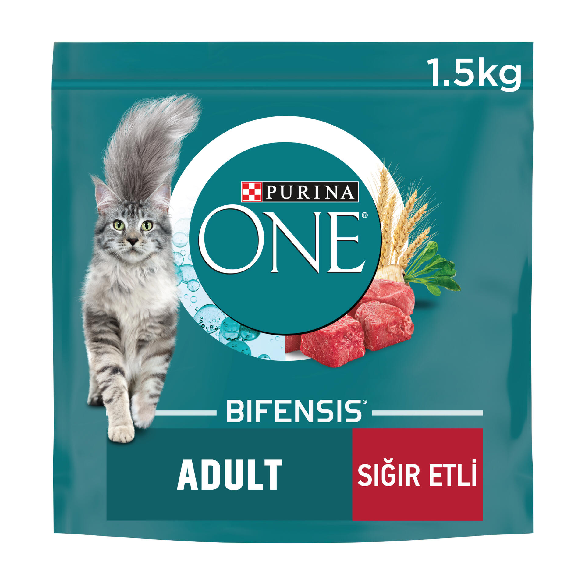Purına One Sığır Etli Yetişkin Kedi Maması 1.5 Kg