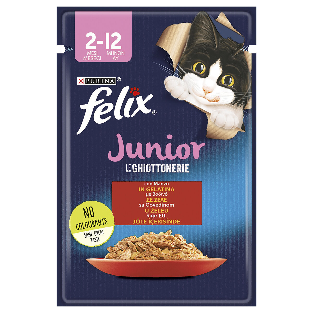 Felıx Yavru Sığır Etli Yaş Mama 85G