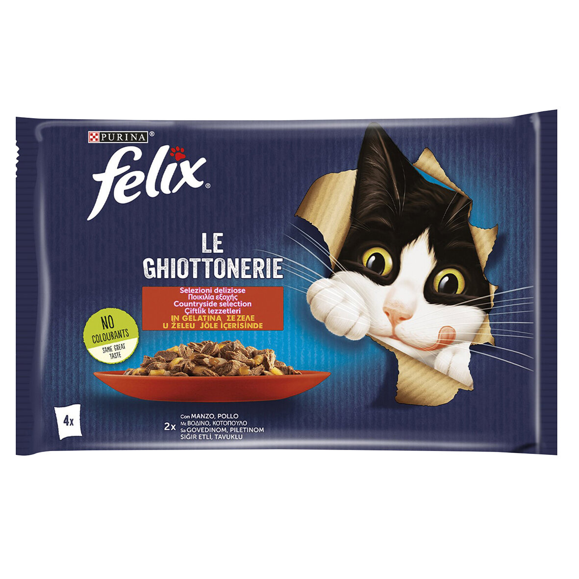 Felıx Avantajlı Paket Sığır Etli 4X85g