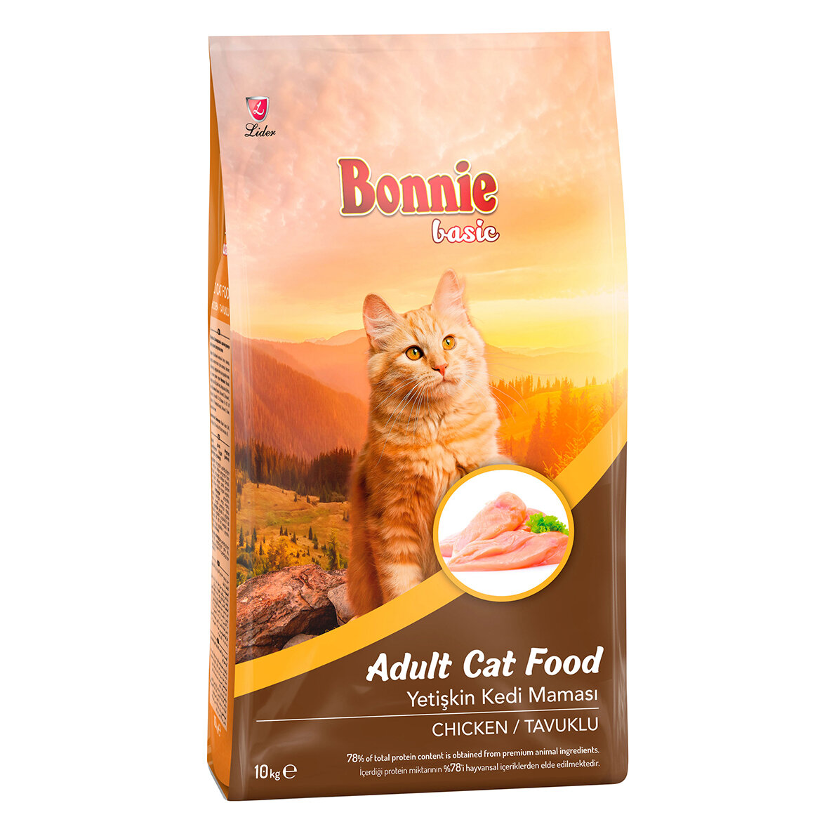 Bonnıe Tavuklu Kuru Kedi Maması 10 Kg