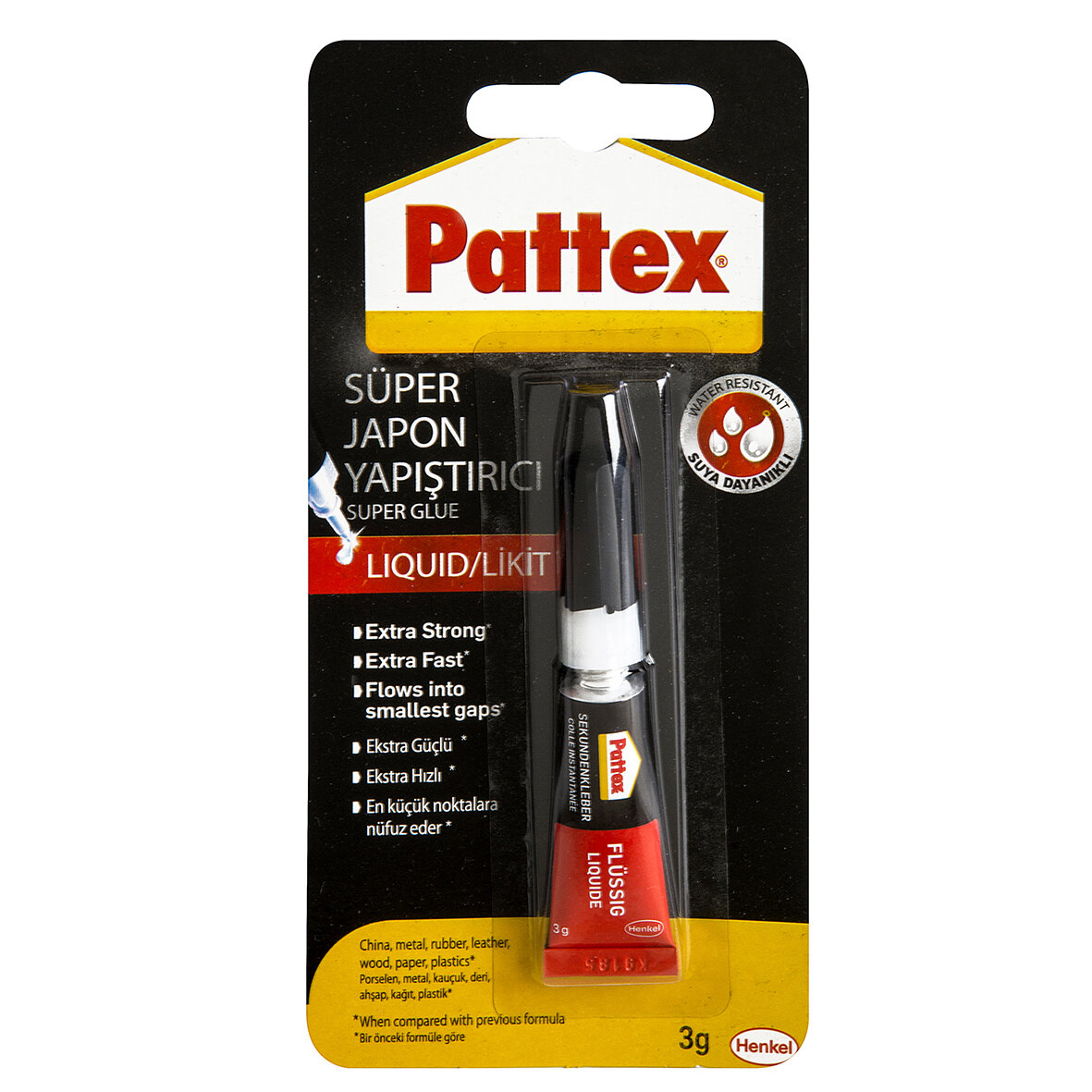 Pattex Japon Yapıştırıcı 3Gr.
