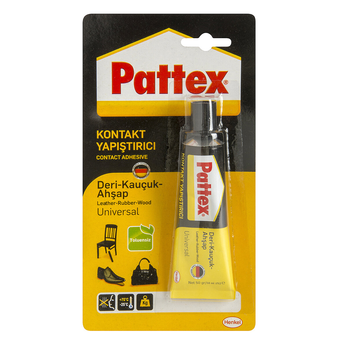 Pattex Tüp 50 G (Deri-Kauçuk-Ahşap)