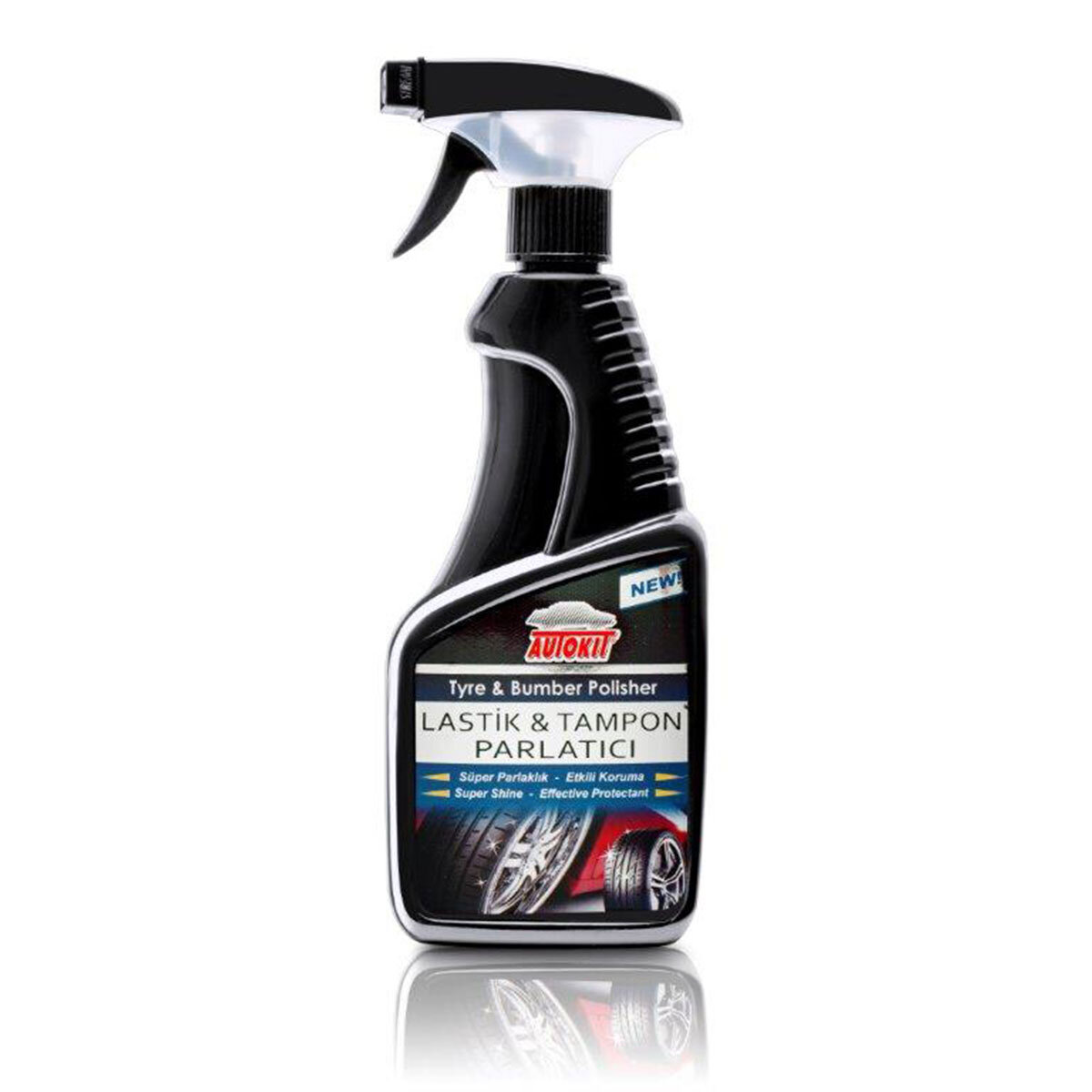 Autokıt Lastik Temizleyici Ve Parlatıcı 500 Ml