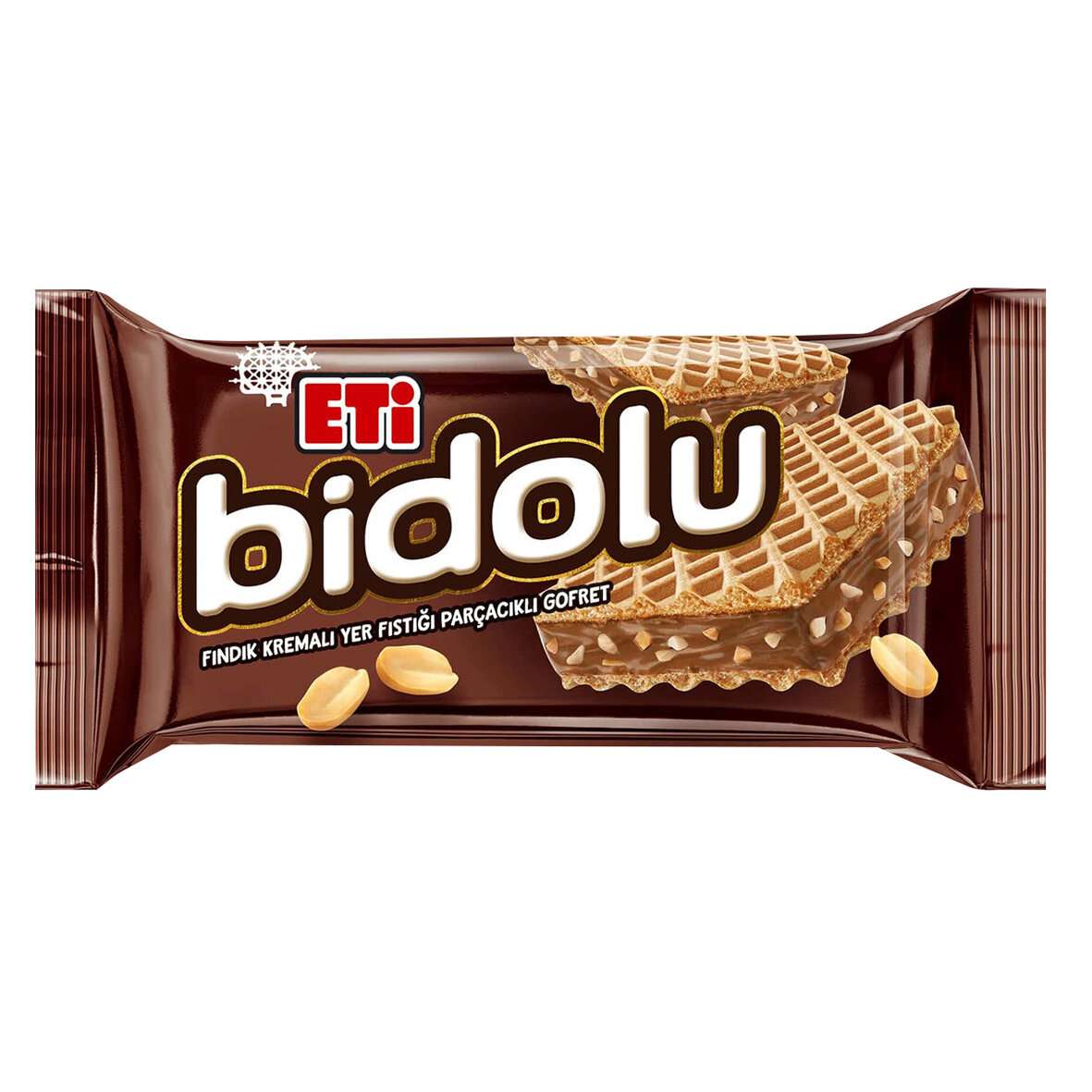 Eti Bidolu Y.Fıstığı Par.Fındık Kremalı Gofret 36G