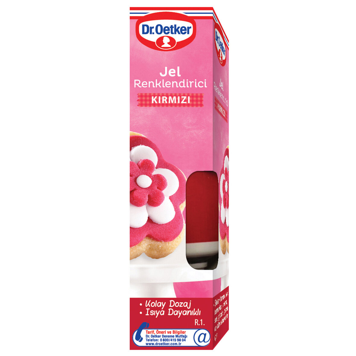 Dr.Oetker Jel Renklendirici Kırmızı 10 G