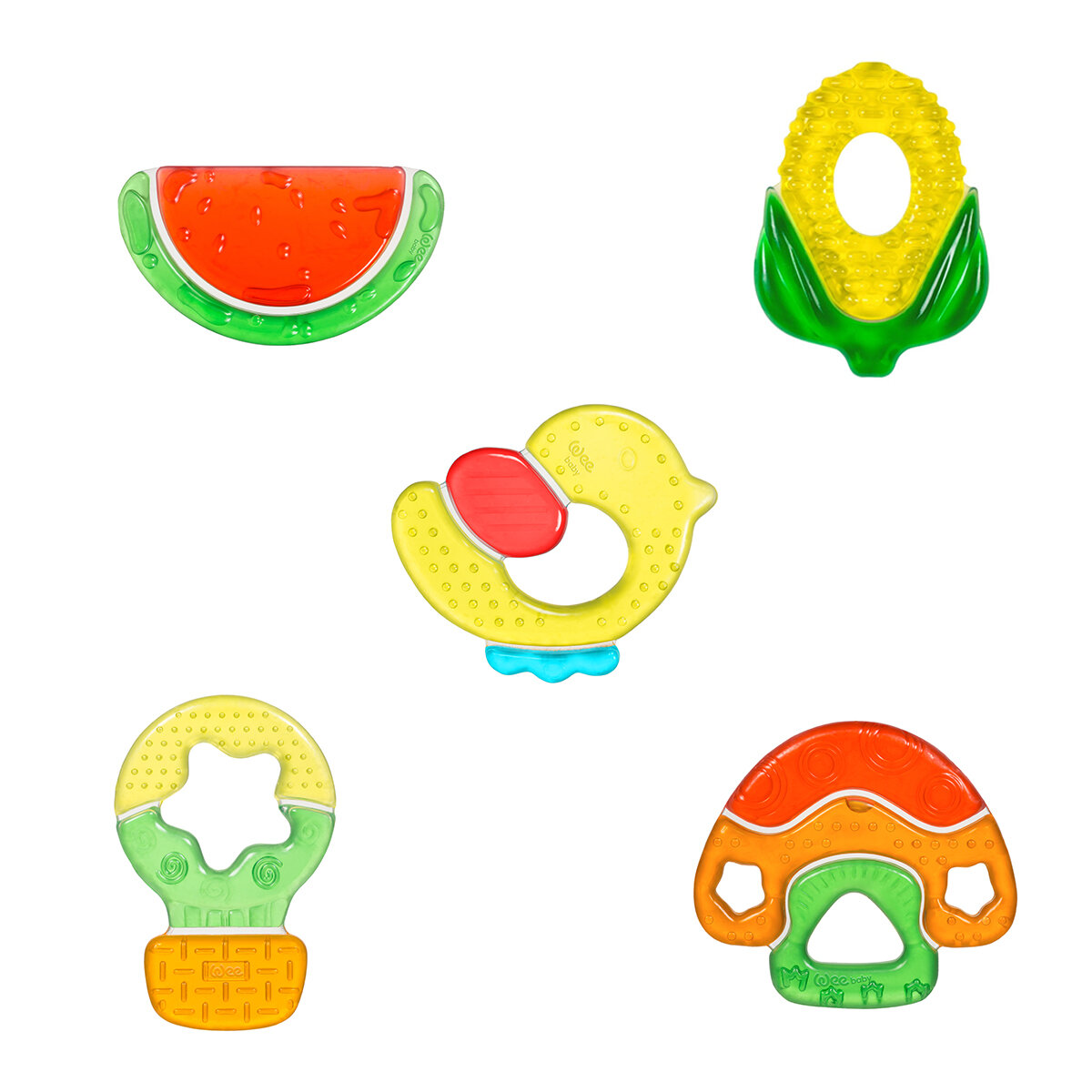 Wee Baby Renkli Sulu Diş Halkası