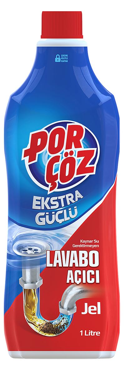 Porçöz Jel Lavabo Açıcı 1 L