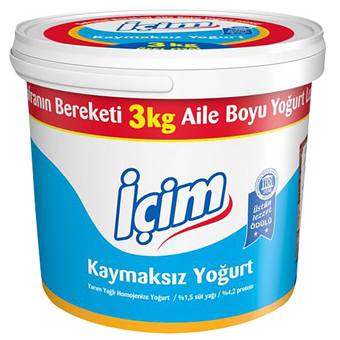 İçim Yarım Yağlı Yoğurt 3000Gr