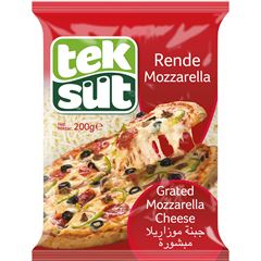 TEKSÜT RENDE MOZZARELLA PEYNİR 200 GR